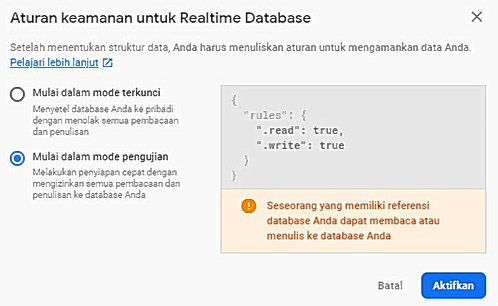 firebase realtime database